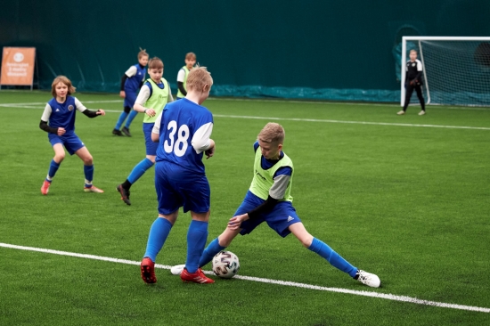 В Резекне открылся закрытый футбольный зал